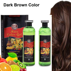 essensity fruit vinegar ammonia free 10 minutes hair color colour gel -c dark brown