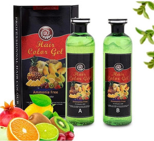 essensity fruit vinegar ammonia free 10 minutes hair color colour gel -c natural black