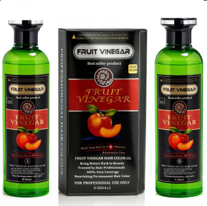 essensity fruit vinegar ammonia free 10 minutes hair color colour gel -c natural black
