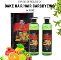 Essensity Fruit Vinegar Ammonia Free 10 Minutes Hair Color Colour Gel -C, Natural Black