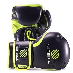 essential boxing gloves green 8-oz