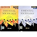 Essential Sociology - Vol 1 & 2 - 3rd/Ed. - Combo Set of 2 Books - 2024/Ed. for 2025 Exams - With Hologram [ORIGINAL BOOKS - TOP GRADE PAPER & PRINT]