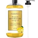 Essentially KateS Cellulite Massage Oil 8 Fl Oz - Helps Break Down Fat Cells in Hip, Thighs, Buttocks, and Abdomen - Absorbs Immediately - Beautiful Scent