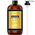 Essentially KateS Sore Muscle Massage Oil 8 Fl Oz - Arnica Extract and Peppermint - Soothe Sore and Tired Muscle and Joints