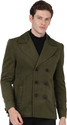 Essentiele WOOL BLEND Self Design Coat