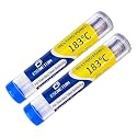 Essmetuin Special Core Solder Wire For Stainless Steel/Nickel Sheet/Zinc Flake/Copper/Iron Sheets/Aluminum Soldering, Multifunctional Core Solder Wire 1.0mm(0.04in) 1.4oz/2pack