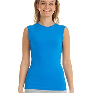 ESTEEZ Womens Sleeveless Fitted Tank Top -