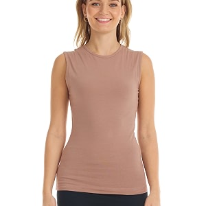 ESTEEZ Womens Sleeveless Fitted Tank Top -