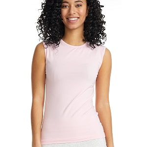 ESTEEZ Womens Sleeveless Fitted Tank Top -
