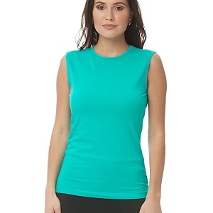ESTEEZ Womens Sleeveless Fitted Tank Top -