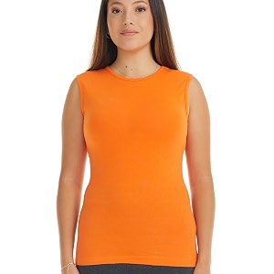 ESTEEZ Womens Sleeveless Fitted Tank Top -