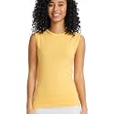 ESTEEZ Womens Sleeveless Fitted Tank Top 