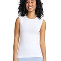 ESTEEZ Womens Sleeveless Fitted Tank Top 