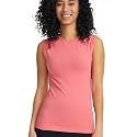 ESTEEZ Womens Sleeveless Fitted Tank Top 