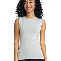 ESTEEZ Womens Sleeveless Fitted Tank Top 