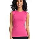 ESTEEZ Womens Sleeveless Fitted Tank Top 