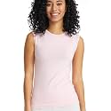 ESTEEZ Womens Sleeveless Fitted Tank Top 