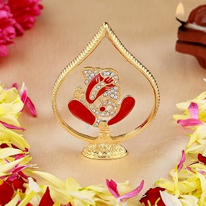 estele 24kt gold plated spiritual lord ganesha idol for gifts amp housewarminghomeoffice decors