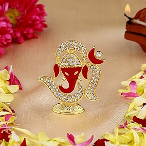 estele 24kt gold plated spiritual lord ganesha idol for gifts amp housewarminghomeoffice decors