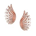 Estele Fashion Jewellery Stud Earrings for Women: Rosegold Plated Contemporary Luxury and Stylish Stud Earrings/Ear Tops- Ideal for Profession & Smart Casual Outfits for Girls & Women-286/704-RG ER
