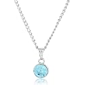 Estele Solitaire Stones Charm PendantsNecklaces for Girls