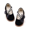 ESTINE Toddler Girls Mary Jane Oxford Dress Shoes Wedding &amp; School Uniform