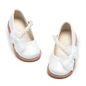 ESTINE Toddler Girls Mary Jane Oxford Dress Shoes Wedding &amp; School Uniform