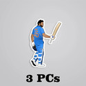 ESTLIO 6 inch 3 Pcs Cricket Player