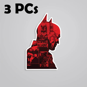 ESTLIO 6 inch atman Superhero Logo Sticker