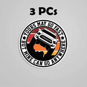 ESTLIO 6 inch Car Racing Sticker 3