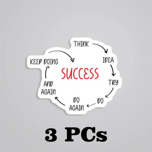 ESTLIO 6 inch Motivation Sticker Think Idea
