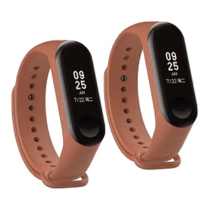 mi band strap 3 amp 4 wristband original soft silicone adjustablereplacement strapsbeltband for m3 amp m4 with warrenty device not includednot compatible with mi band 12