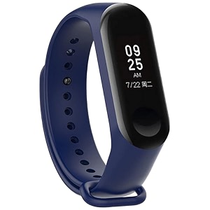 mi band strap 3 amp 4 wristband original soft silicone adjustablereplacement strapsbeltband for m3 amp m4 with warrenty device not includednot compatible with mi band 12