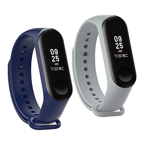 mi band strap 3 amp 4 wristband original soft silicone adjustablereplacement strapsbeltband for m3 amp m4 with warrenty device not includednot compatible with mi band 12