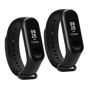 mi band strap 3 amp 4 wristband original soft silicone adjustablereplacement strapsbeltband for m3 amp m4 with warrenty device not includednot compatible with mi band 12