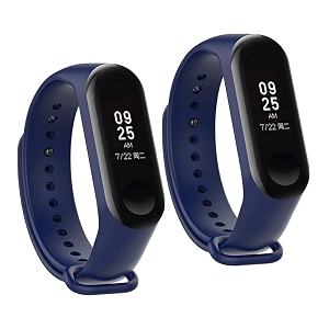 mi band strap 3 amp 4 wristband original soft silicone adjustablereplacement strapsbeltband for m3 amp m4 with warrenty device not includednot compatible with mi band 12