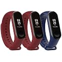 Mi Band Strap 3 &amp; 4 Wristband Original Soft Silicone Adjustable/Replacement Straps/Belt/Band for M3 &amp; M4 with warrenty |Device not Included||Not Compatible with Mi Band 1/2|