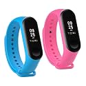 Mi Band Strap 3 &amp; 4 Wristband Original Soft Silicone Adjustable/Replacement Straps/Belt/Band for M3 &amp; M4 with warrenty |Device not Included||Not Compatible with Mi Band 1/2|