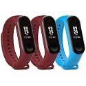 Mi Band Strap 3 &amp; 4 Wristband Original Soft Silicone Adjustable/Replacement Straps/Belt/Band for M3 &amp; M4 with warrenty |Device not Included||Not Compatible with Mi Band 1/2|