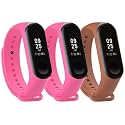 Mi Band Strap 3 &amp; 4 Wristband Original Soft Silicone Adjustable/Replacement Straps/Belt/Band for M3 &amp; M4 with warrenty |Device not Included||Not Compatible with Mi Band 1/2|