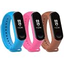 Mi Band Strap 3 &amp; 4 Wristband Original Soft Silicone Adjustable/Replacement Straps/Belt/Band for M3 &amp; M4 with warrenty |Device not Included||Not Compatible with Mi Band 1/2|