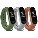 Mi Band Strap 3 &amp; 4 Wristband Original Soft Silicone Adjustable/Replacement Straps/Belt/Band for M3 &amp; M4 with warrenty |Device not Included||Not Compatible with Mi Band 1/2|