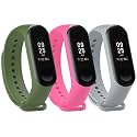 Mi Band Strap 3 &amp; 4 Wristband Original Soft Silicone Adjustable/Replacement Straps/Belt/Band for M3 &amp; M4 with warrenty |Device not Included||Not Compatible with Mi Band 1/2|