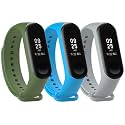 Mi Band Strap 3 &amp; 4 Wristband Original Soft Silicone Adjustable/Replacement Straps/Belt/Band for M3 &amp; M4 with warrenty |Device not Included||Not Compatible with Mi Band 1/2|