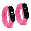 Mi Band Strap 3 &amp; 4 Wristband Original Soft Silicone Adjustable/Replacement Straps/Belt/Band for M3 &amp; M4 with warrenty |Device not Included||Not Compatible with Mi Band 1/2|