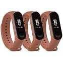 Mi Band Strap 3 &amp; 4 Wristband Original Soft Silicone Adjustable/Replacement Straps/Belt/Band for M3 &amp; M4 with warrenty |Device not Included||Not Compatible with Mi Band 1/2|