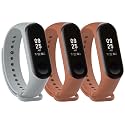 Mi Band Strap 3 &amp; 4 Wristband Original Soft Silicone Adjustable/Replacement Straps/Belt/Band for M3 &amp; M4 with warrenty |Device not Included||Not Compatible with Mi Band 1/2|