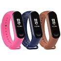 Mi Band Strap 3 &amp; 4 Wristband Original Soft Silicone Adjustable/Replacement Straps/Belt/Band for M3 &amp; M4 with warrenty |Device not Included||Not Compatible with Mi Band 1/2|
