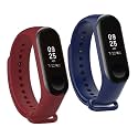 Mi Band Strap 3 &amp; 4 Wristband Original Soft Silicone Adjustable/Replacement Straps/Belt/Band for M3 &amp; M4 with warrenty |Device not Included||Not Compatible with Mi Band 1/2|