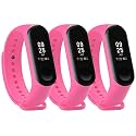 Mi Band Strap 3 &amp; 4 Wristband Original Soft Silicone Adjustable/Replacement Straps/Belt/Band for M3 &amp; M4 with warrenty |Device not Included||Not Compatible with Mi Band 1/2|